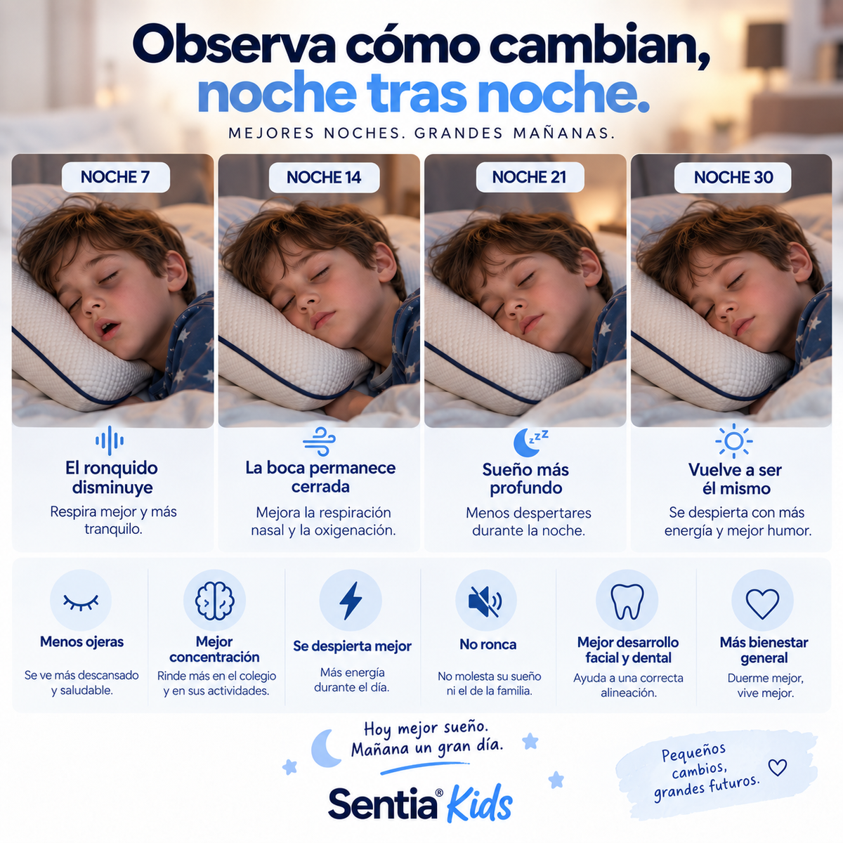 Sentia Kids™ — Almohada Infantil (Variante B)