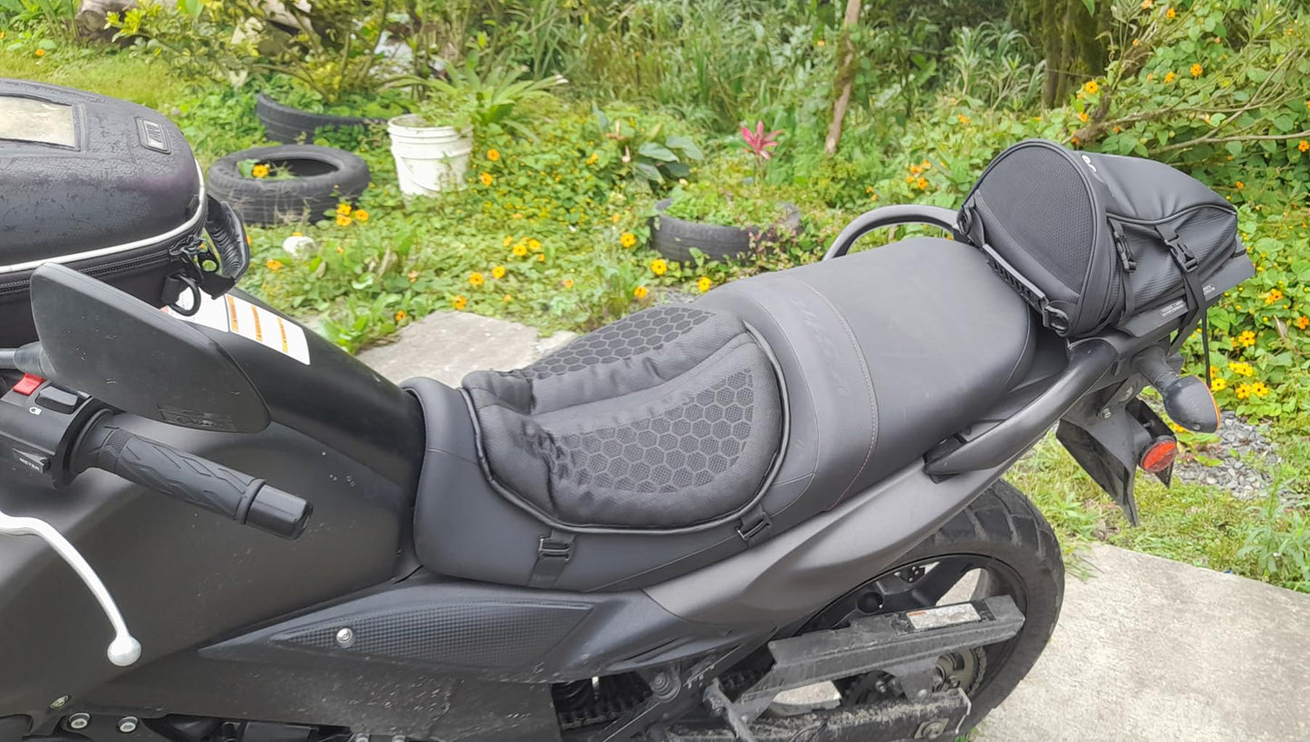 Sentia Pasajero | Cojín de Gel para Acompañante de Moto · Confort en Cada Viaje - imagen 5