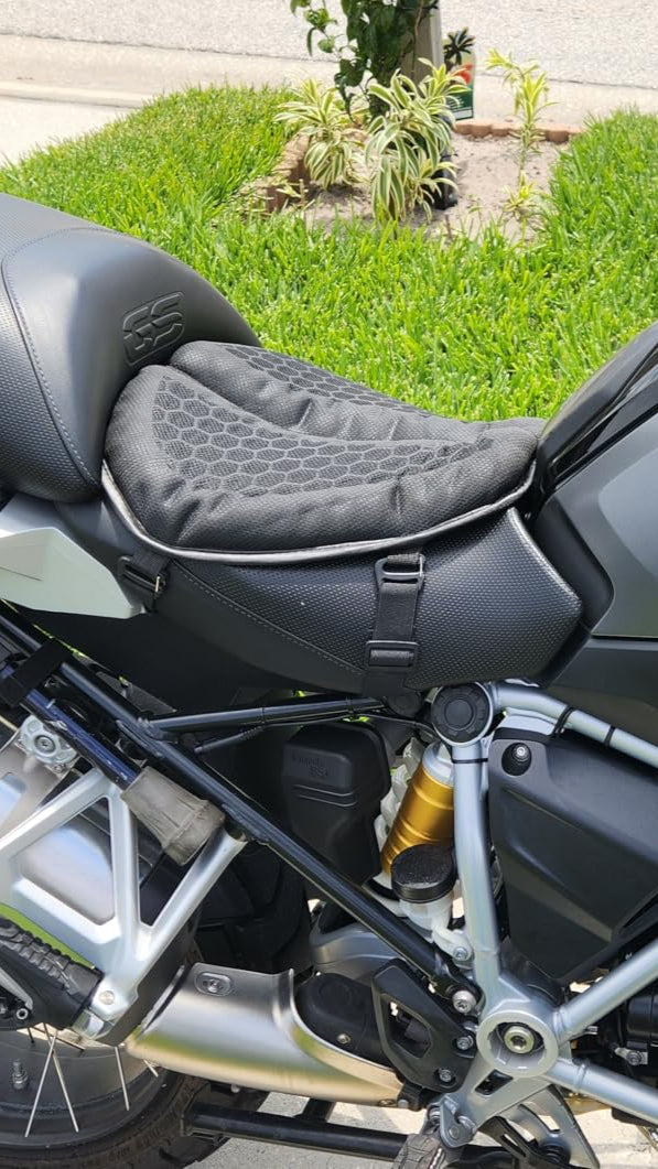 Sentia Pasajero | Cojín de Gel para Acompañante de Moto · Confort en Cada Viaje - imagen 7