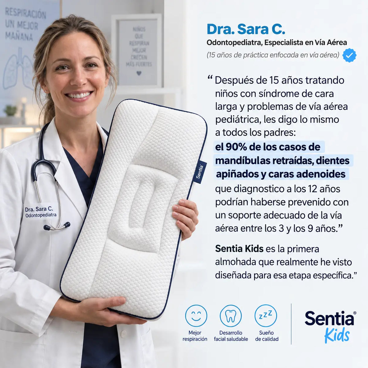 Sentia Kids™ — Almohada Infantil
