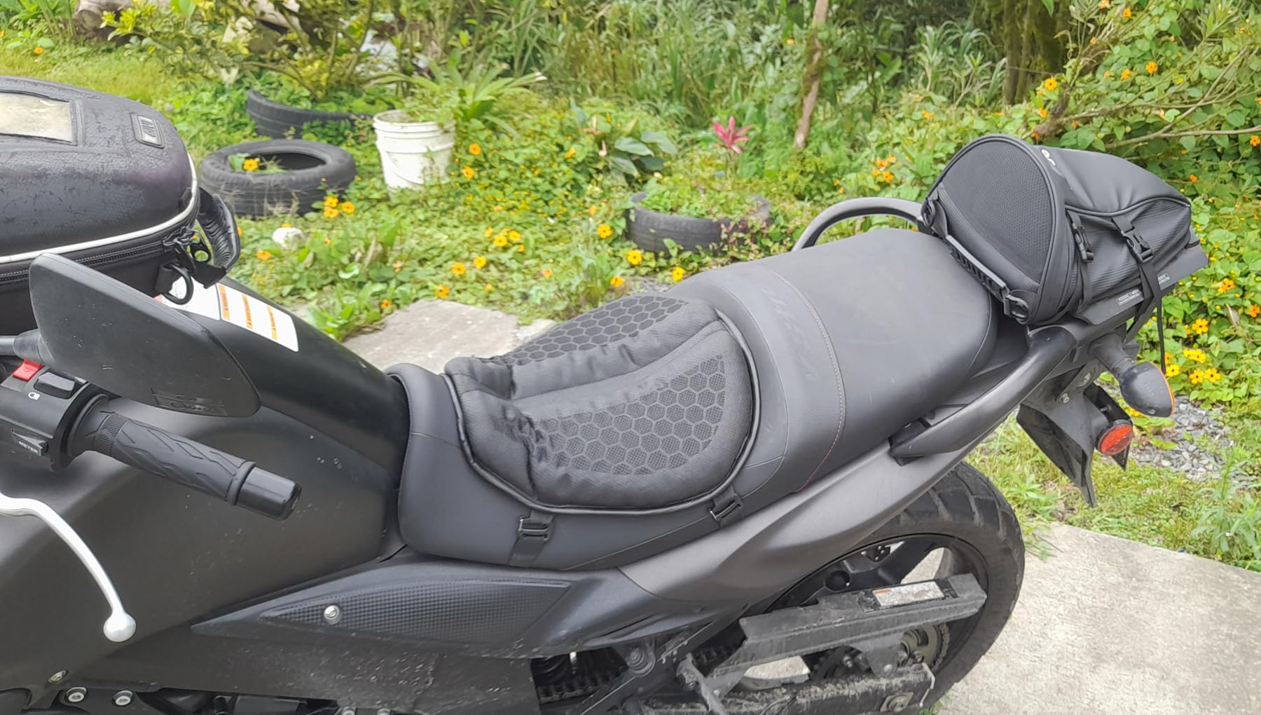 Sentia Motorista | Cojín de Gel para Conductor de Moto · Viajes Largos Sin Dolor - imagen 9