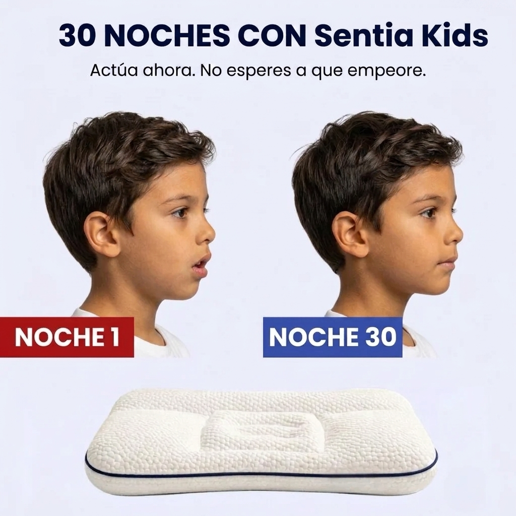 30 noches con Sentia Kids - comparación noche 1 vs noche 30