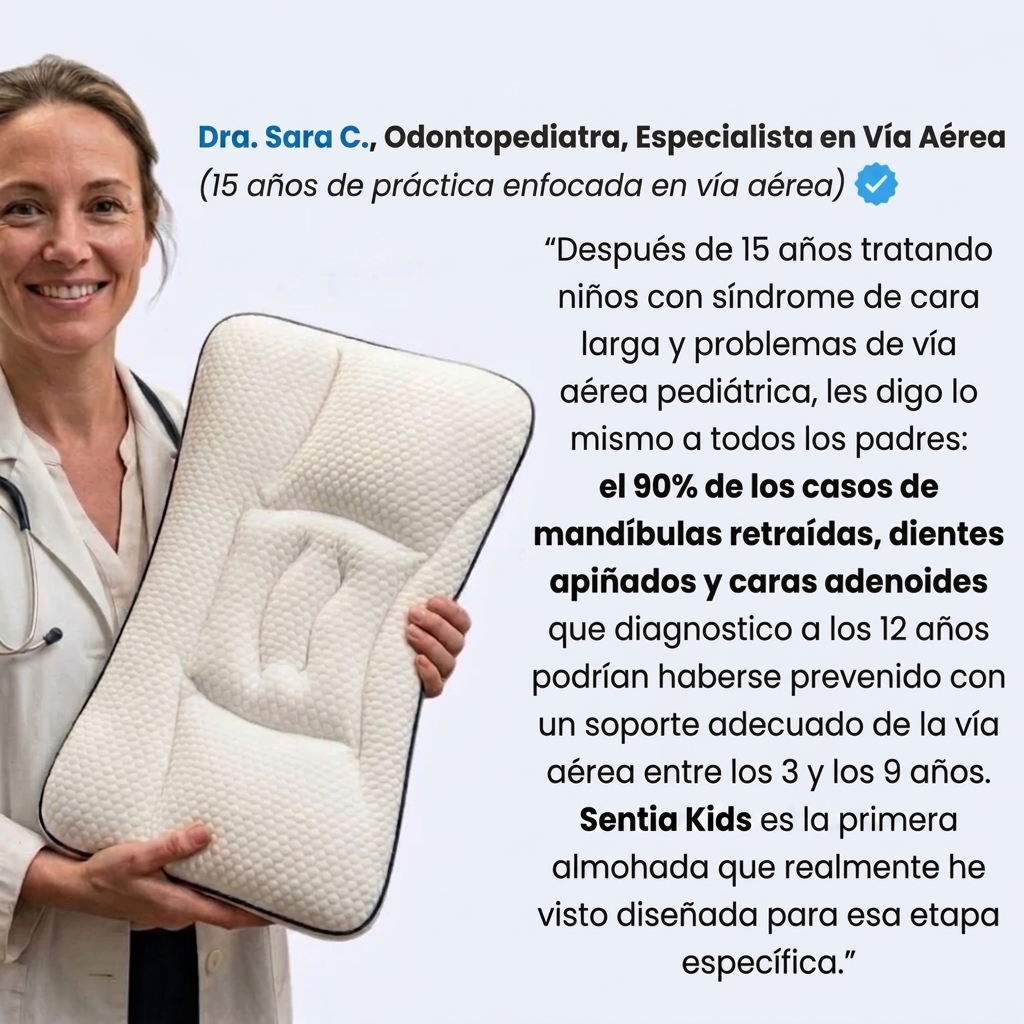 Testimonio Dra. Sara C., odontopediatra especialista en vía aérea (Sentia Kids)